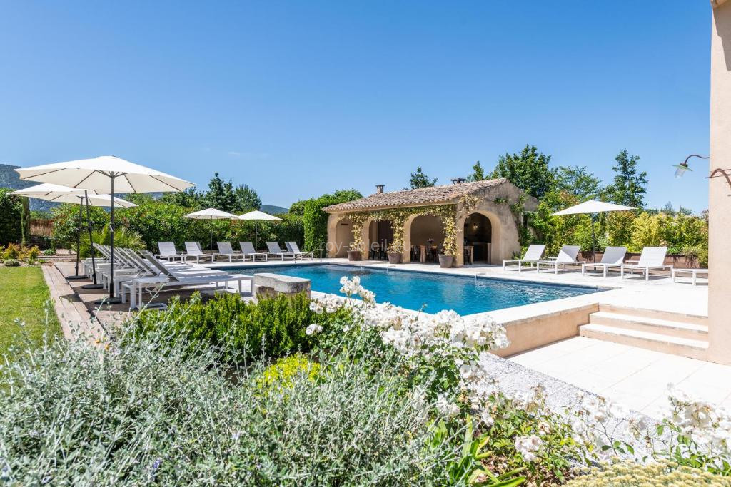 Bastide de l'Orme à Ménerbes avec vue Luberon